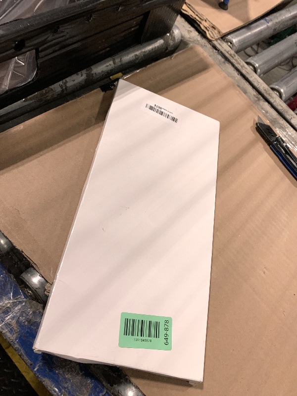 Photo 1 of (5 Pack) BESTTEN USWP6 Matte Snow White 3-Gang Screwless Wall Plate, Decorator Outlet Cover, H4.69” x W6.54”, for Light Switch, Dimmer, USB, GFCI, Receptacle