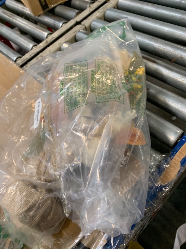 Photo 1 of **DAMAGE**CRCZK Thanksgiving Maple Leaf Table Tree Decoration Thanksgiving Pumpkin Artificial Tree Decorations Inddoor Fall Table Centerpiece Decor for Party Home Kitchen Autumn Tray