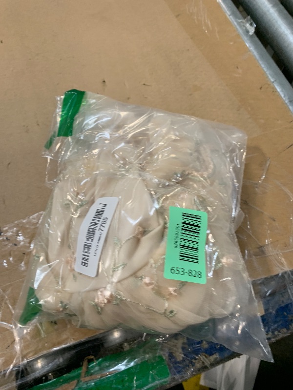 Photo 1 of FYMNSI Baby Girls Outfits Ruffle Floral Embroidered Romper Tulle Tutu Dress with Headband for 1st Birthday Party Cake Smash Toddler Princess Boho Summer Dresses Infant Newborn Clothes Apricot 12-18M