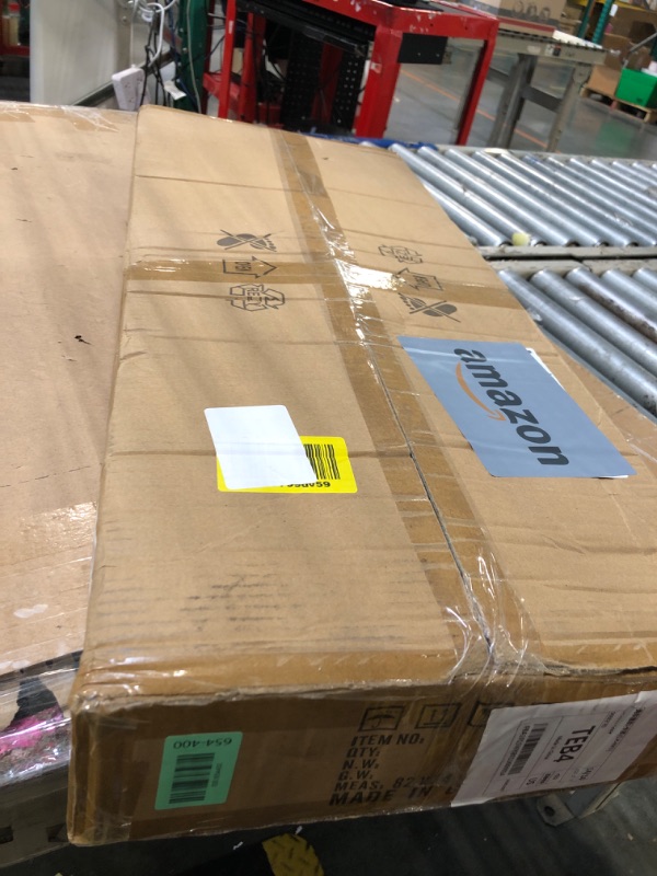 Photo 1 of **MAJOR DAMAGE - SEE CLERK NOTES**
Likflyer Led Pendant Light, Modern Chandelier,Dimmable Black Led Chandelier for Dining Room Light Fixture Over Table Modern Kitchen Island Lighting with Remote,Height Adjustable Ceiling Lamps