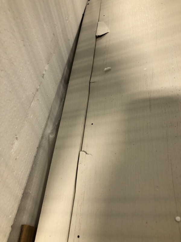 Photo 1 of **DAMAGE***HOMCOM 3 Drawer File Cabinet with Silent Slides, Vertical Filing Cabinet for Hanging A4/Letter Size, Rustic Farmhouse Printer Stand with Storage for Home Office, Distressed White