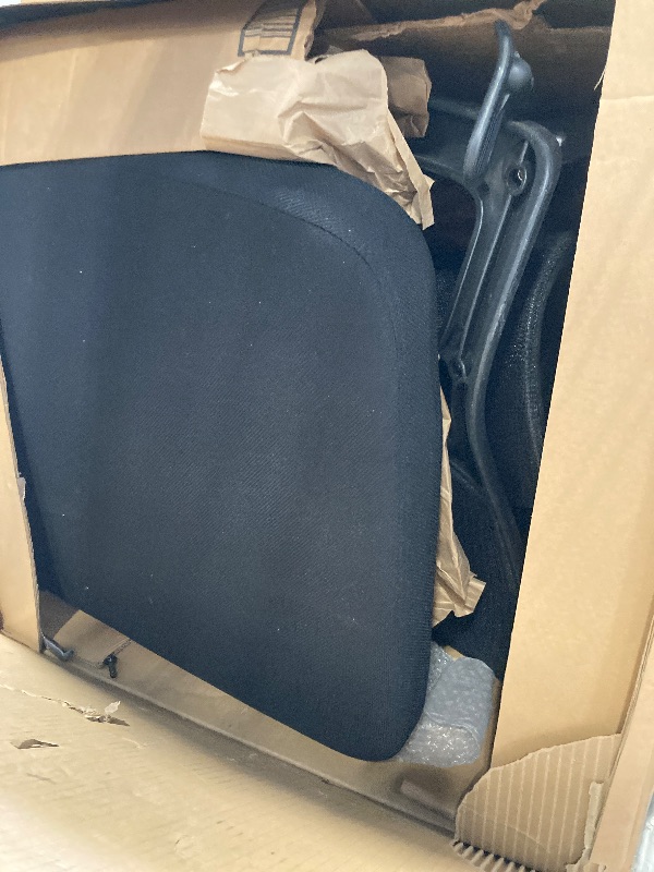 Photo 1 of **USED**Alera Minerva Ergonomic Swivel Computer Desk Chair, Mesh Office Task Chair, Adjustable Seat, Arms, Headrest, Supports Up to 275 lb, Black