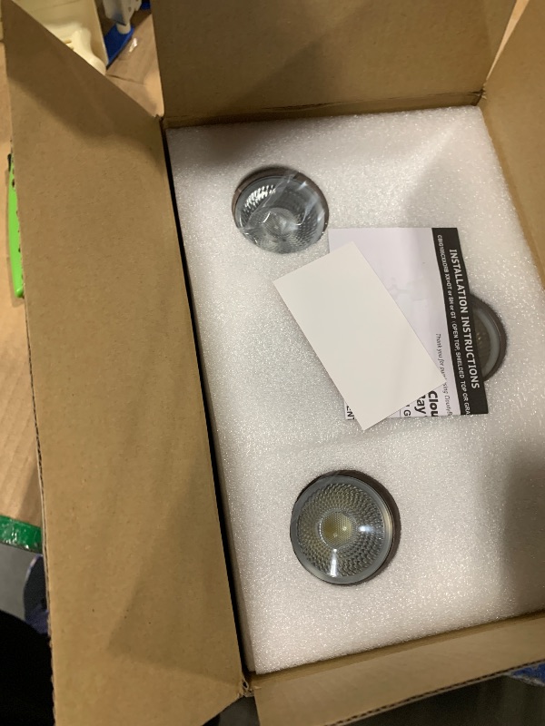 Photo 1 of [6 Pack] CLOUDY BAY 9W LED Landscape Well Lights,2700K/3000K/3500K/4000K/5000K Selectable,Low Voltage 12V/24V Ground Lighting,Waterproof Outdoor In Ground Lights for Uplights,Bronze