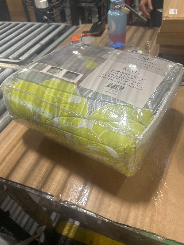 Photo 1 of Sweet Home Collection 7 Piece Comforter Set Bag Solid Color All Season Soft Down Alternative Blanket & Luxurious Microfiber Bed Sheets, Florence, King