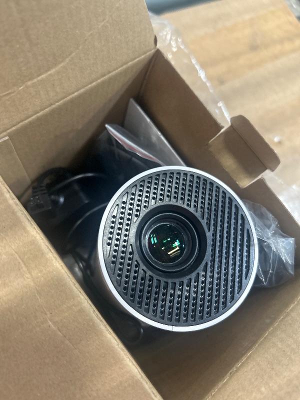 Photo 1 of [Built-in Apps & 2025 Upgraded] Mini Projector Support 4K 1080P Auto Keystone 270° Rotatable with WiFi 6 and Bluetooth 5.4, Projector Portable Compatibile with HDMI/TV Stick/Memory Stick/Laptop-White