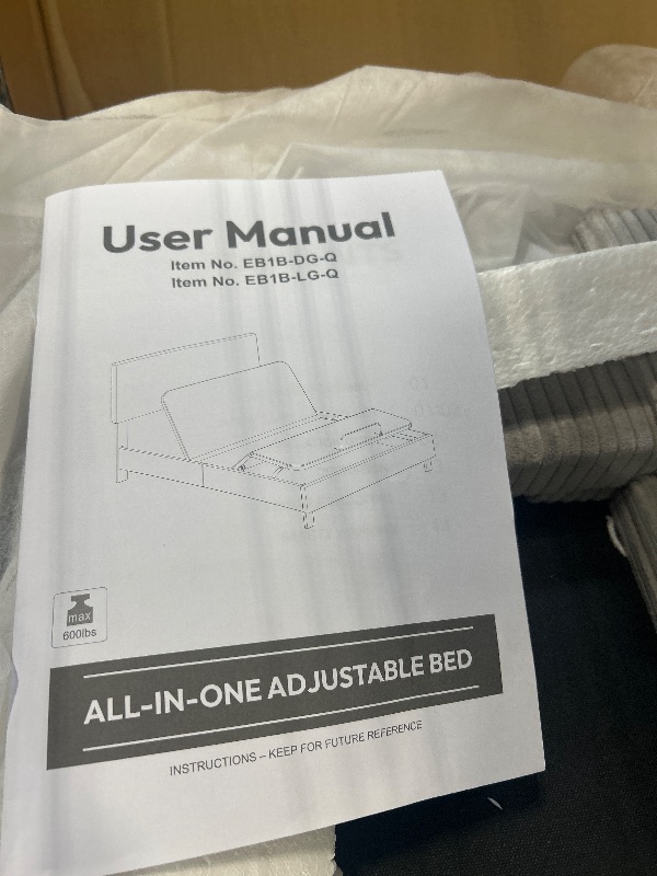 Photo 1 of ****ITEM SIMILAR *****
Sven & Son Classic Adjustable Bed Base, Head and Foot Lift, Massage, Under-Bed Lights, USB, Gel Memory, Zero Gravity Smart Frame - Split King + 14 inch Hybrid Spring Matt (Medium Soft)