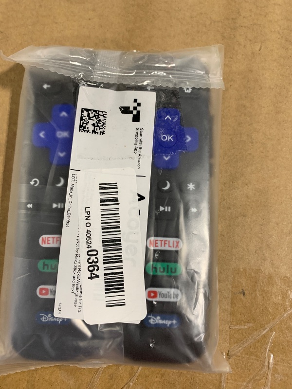 Photo 1 of (Pack of 2) Replacement Remote Control Only for Roku TV, Compatible for TCL Roku/Hisense Roku/Onn Roku/Sharp Roku/Element Roku/Westinghouse Roku/Philips Roku Smart TVs (Not for Roku Stick and Box)