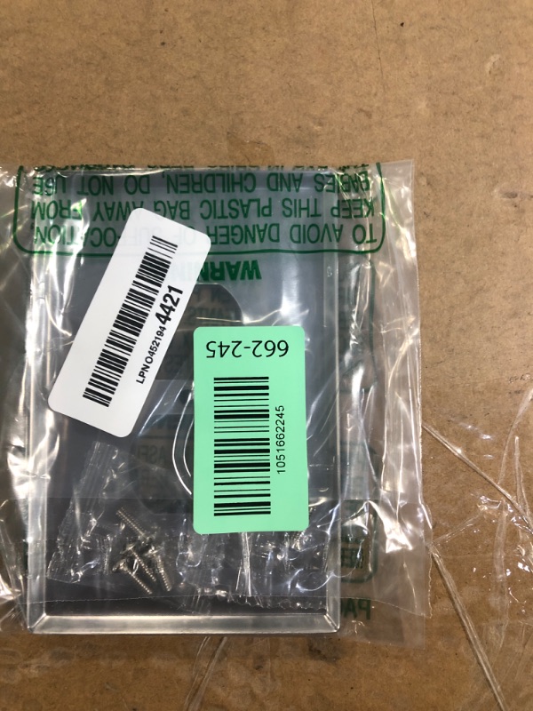 Photo 1 of [5 Pack] BESTTEN 1-Gang Over-Size Duplex Metal Wall Plate with Protective Film, Jumbo Receptacle Outlet Cover, Corrosion-Resistant Stainless Steel Wall Plate, Brushed Finish, Silver