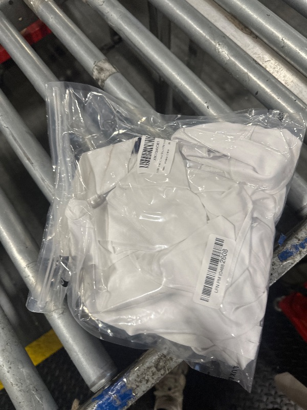 Photo 1 of *USED*
J.VER Men's Dress Shirts Solid Long Sleeve Stretch Wrinkle-Free Formal Shirt Business Casual Button Down Shirts White Large