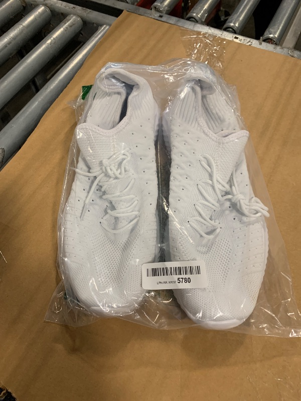 Photo 1 of Feethit Mens Slip On Walking Shoes Lightweight Breathable Non Slip Running Shoes Comfortable Fashion Sneakers for Men White Size 12
