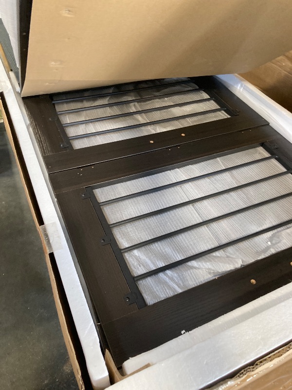 Photo 1 of **ASSEMBLY INSTRUCTIONS INCLUDED** 71" Large Dog Crate for 2 Dogs, Double Dog Cage Furniture with 3 Drawers for Ample Storage Space, Furniture Style Indoor Dog Crate & TV Stand, for Large Medium Dogs, Walnut