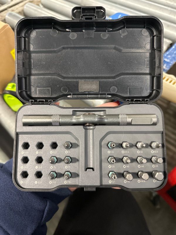 Photo 1 of 24 in 1 Magnetic Screwdriver Set, DIY Ratchet Mini Screwdriver Set, Removable self-Assembly Precision Screwdriver kit, Magnetic DIY Precision Tool kit for PC Mobile Watch Bicycle