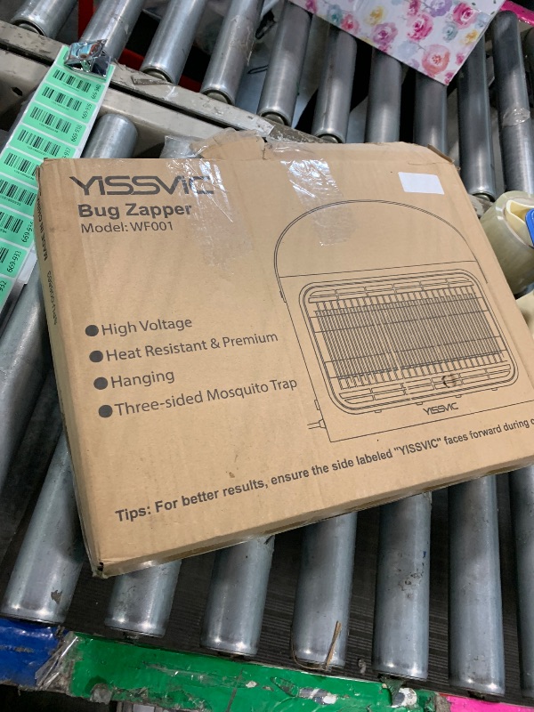 Photo 1 of ***SIMILAR ITEM***** YISSVIC 20W Indoor Bug Zapper Electric Fruit Flies Traps for Indoors Mosquito Zapper Electric Moth Gnat Fly Zapper Extra 2 Bulbs for Home Kitchen Dining Living Room (White)