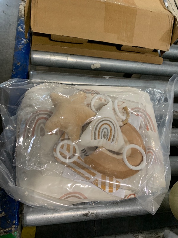 Photo 1 of *MISSING PARTS UNKNOWN - USED*
Fortella Baby Play Gym & Activity Mat, Tummy Time Mat w 5 Detachable Toys and Pillow, Large Sensory Playmat for Floor, Newborn Infant Baby Essentials Shower Gift 0-3-6-9-12 Months (Rose Pink)