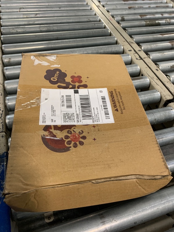 Photo 1 of *MISSING PARTS UNKNOWN - USED*
Fortella Baby Play Gym & Activity Mat, Tummy Time Mat w 5 Detachable Toys and Pillow, Large Sensory Playmat for Floor, Newborn Infant Baby Essentials Shower Gift 0-3-6-9-12 Months (Rose Pink)