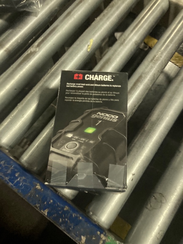 Photo 1 of ***Factory Sealed***
NOCO GENIUS1: 1A 6V/12V Smart Battery Charger – Automatic Maintainer, Trickle Charger & Desulfator with Overcharge Protection & Temperature Compensation – For Lead-Acid & Lithium Batteries