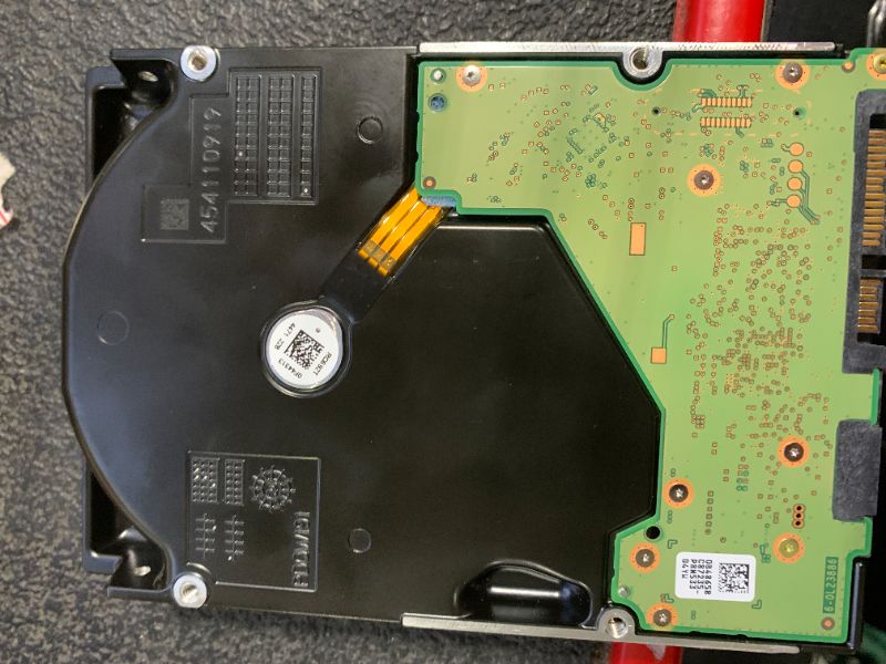 Photo 1 of **Selling for Parts**
Western Digital 18TB WD Red Pro NAS Internal Hard Drive HDD - 7200 RPM, SATA 6 Gb/s, CMR, 512 MB Cache, 3.5" - WD181KFGX
