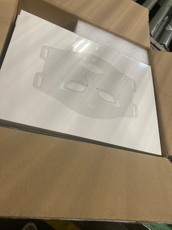 Photo 1 of ***FACTORY SEALED***
Red Light Therapy Mask for Face & Neck – 4 Light Modes with 850nm NIR, Red, Yellow & Blue LED Light Therapy, 2600mAh Rechargeable LED Face Mask for Anti-Aging, Skin Firming & Radiant Glow at Home