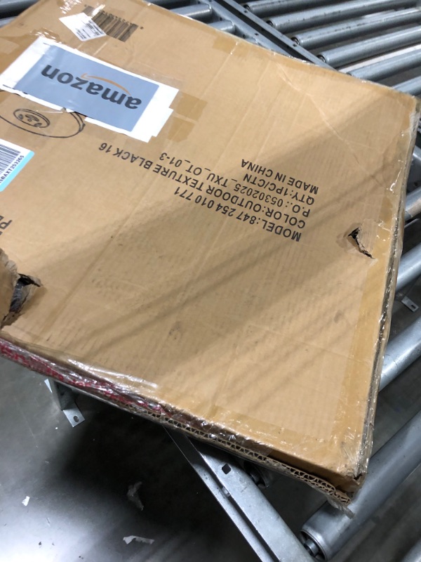 Photo 1 of **** dosen't come tubne tub *-****Flash Furniture Stiles 36'' Round Black Laminate Table Top with 24'' Round Table Height Base