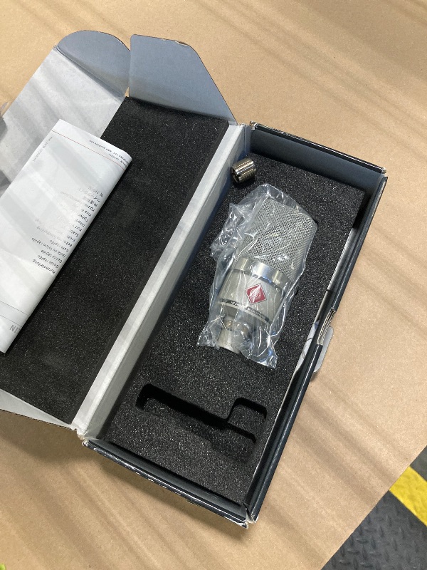 Photo 1 of *******PARTIAL SET******** MISSING PIECES Neumann TLM 102 Large-Diaphragm Condenser Microphone - Nickel