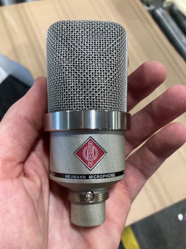 Photo 1 of *******PARTIAL SET******** MISSING PIECES Neumann TLM 102 Large-Diaphragm Condenser Microphone - Nickel