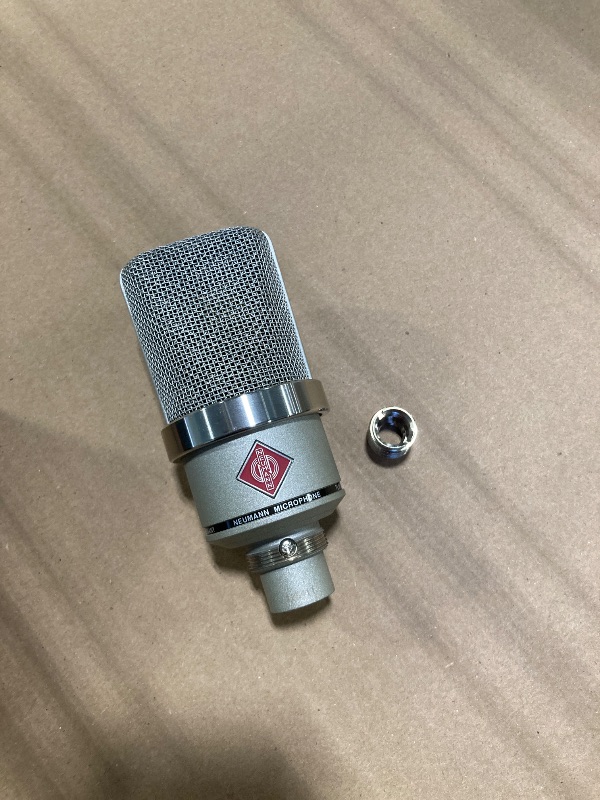 Photo 1 of *******PARTIAL SET******** MISSING PIECES Neumann TLM 102 Large-Diaphragm Condenser Microphone - Nickel