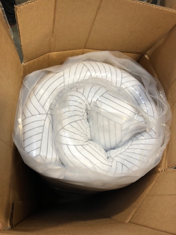 Photo 1 of ****FACTORY SEALED****FATHOM Medium Queen Mattress 12 Inch Memory Foam Mattress Queen Size Bed in a Box for Back Pain Relief and Cool Sleep with Gel Foam and Removeable Fiberglass Free Cover, CertiPUR-US Certified