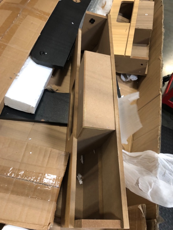 Photo 1 of ***CHIPPED CORNERS***IDEALHOUSE Foosball Table, 48” Foldable Game Table for Adults & Kids, Outdoor Foosball Tables for Game Room, Home, Space-Saving