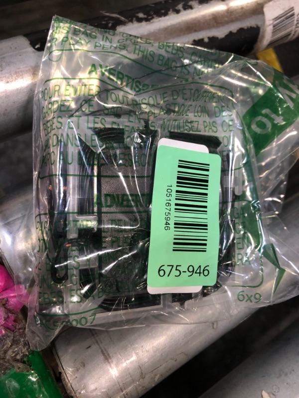 Photo 1 of ***Missing ground stakes****Brizled Orange Fairy Lights, 2 Pack Total 78FT 240 LED Solar Halloween Fairy Lights, 8 Modes Outdoor Halloween Lights, Waterproof Orange Twinkle Light for Outside Party Yard Decor Black Wire