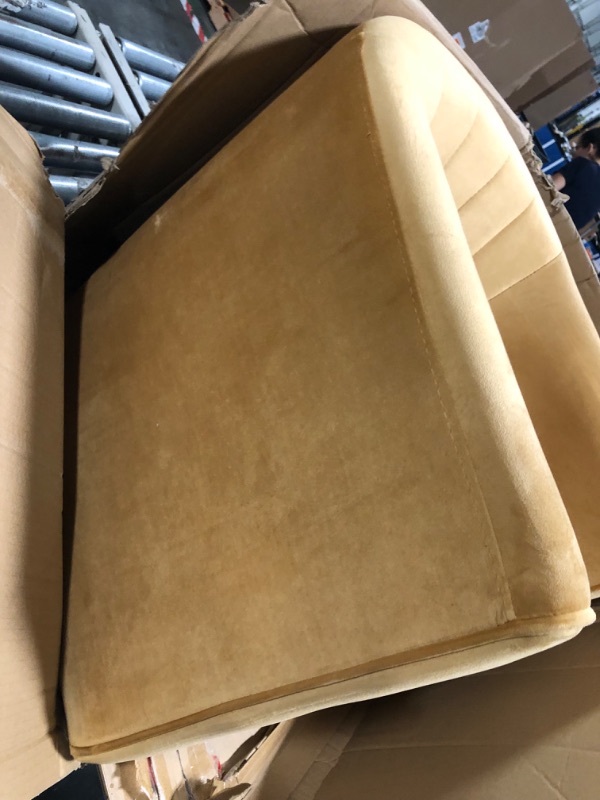 Photo 4 of COMHOMA Nursery Rocking Chair Teddy Upholstered Swivel Rocker Recliner Manual Glider Reclining Chair for Living Room Bedroom Offices (Beige, 1 PCS)