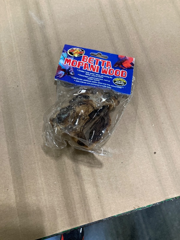 Photo 1 of ******PARTIAL SET****** Zoo Med Betta Mopani Wood Fish Aquarium Terrarium Decoration to Create “Dark Water” Effect BA10 (Pack of 3)