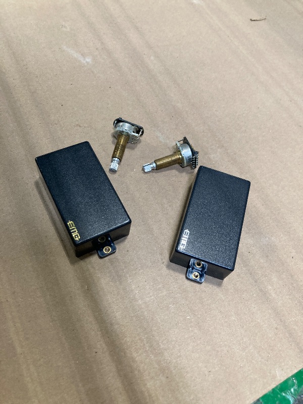 Photo 1 of ******PARTIAL SET****** EMG JH James Hetfield Signature Guitar Pickup Set, Black Chrome