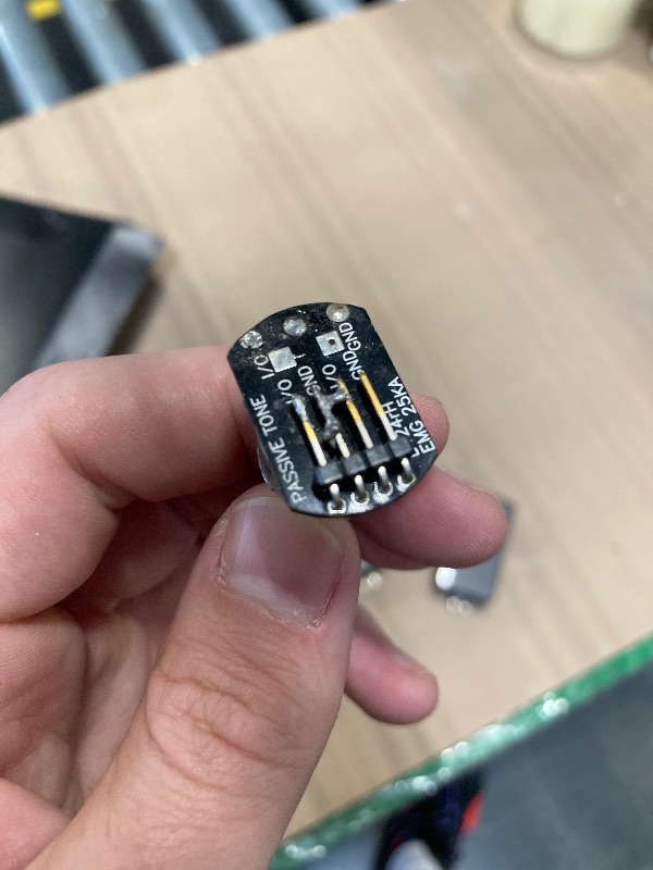 Photo 1 of ******PARTIAL SET****** EMG JH James Hetfield Signature Guitar Pickup Set, Black Chrome