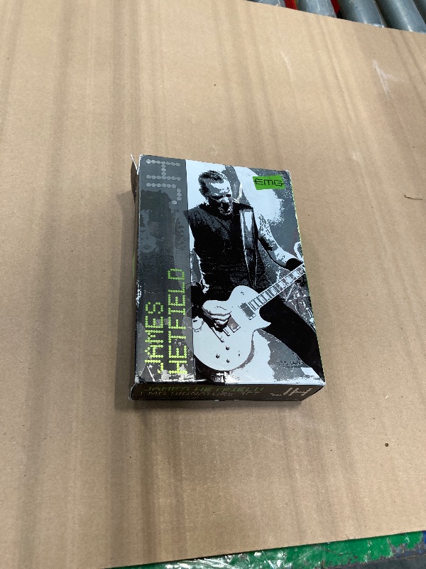 Photo 1 of ******PARTIAL SET****** EMG JH James Hetfield Signature Guitar Pickup Set, Black Chrome