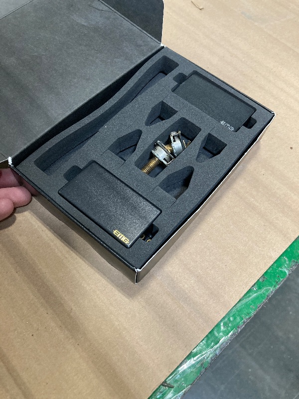 Photo 1 of ******PARTIAL SET****** EMG JH James Hetfield Signature Guitar Pickup Set, Black Chrome