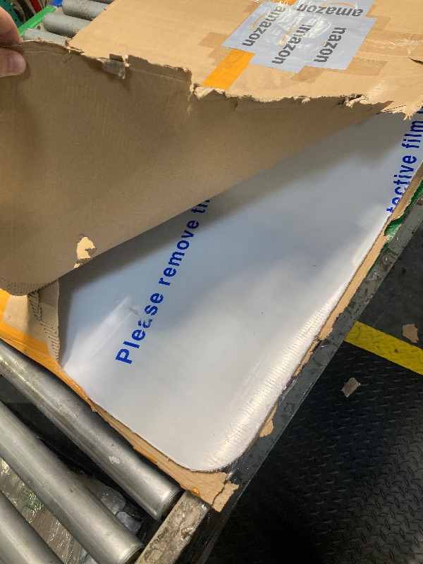 Photo 1 of [Upgraded Version] Crystal Clear 1/5" Thick 47" x 35" Heavy Duty Hard Chair Mat, Can be Used on Carpet or Hard Floor