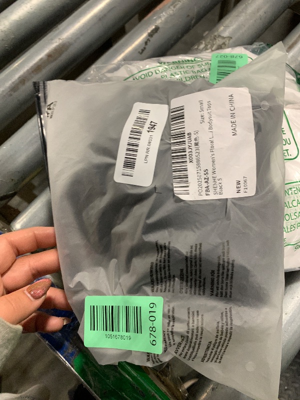 Photo 1 of *** ITEM CORRECT*** SHENHE Women's Floral Lace Spaghetti Strap Sheer Mesh Sleeveless Cami Bodysuit Tops Black S