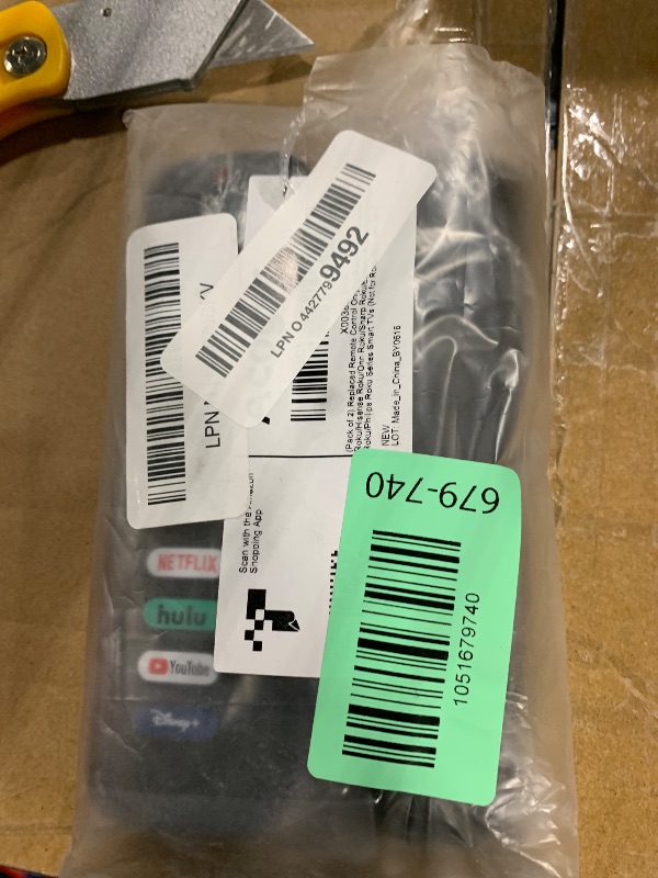 Photo 1 of (Pack of 2) Replacement Remote Control Only for Roku TV, Compatible for TCL Roku/Hisense Roku/Onn Roku/Sharp Roku/Element Roku/Westinghouse Roku/Philips Roku Smart TVs (Not for Roku Stick and Box)
