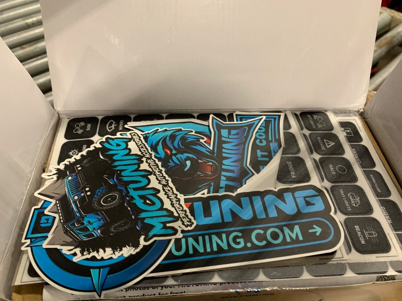 Photo 1 of *Missing Parts*
MICTUNING P8+ Ultra 8 Gang Switch Panel, IP67 Waterproof, Toggle Momentary Pulsed RGB Dimmable Multifunction Switch, Universal Circuit Control Relay System Switch Box for Car Boat, 2 Years Warranty