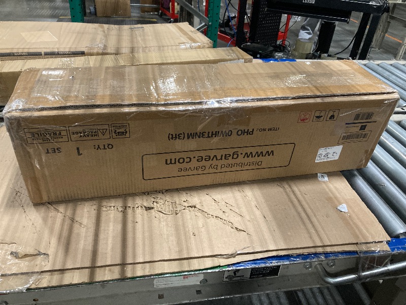 Photo 1 of **MISSING BASE**
3 Ft Pre- Christmas Tree, Artificial Christmas Trees with Lighting Elk Base, Snow Flocked Xmas Trees with 70 LED Lights, Battery Operated and Timer Function, Christmas Decoration for Home