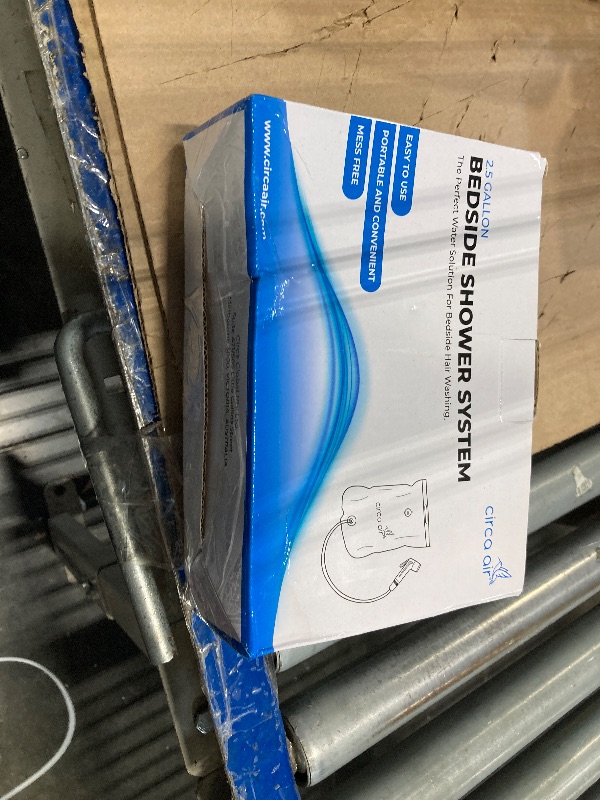 Photo 1 of *Missing Parts*
CIRCA AIR Bedside Shower - 2.5 GL Silver Portable Water Shower Bag For Hair Washing In Bed. Use With Inflatable Hair Washing Basin, Shampoo Basin, Bathtub For Elderly