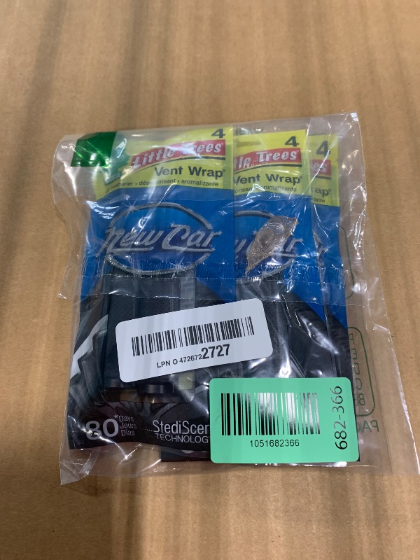 Photo 1 of *** 12 AIR FRESHENERS *** LITTLE TREES Car Air Freshener | Vent Wrap Provides Long Lasting Scent, Invisibly Fresh | New Car Scent, 16 Air Fresheners