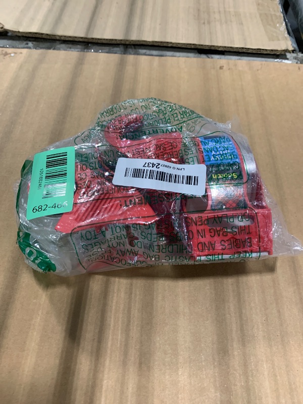 Photo 1 of ** 3 ROLLS DISPENSERS *** Scotch Heavy Duty Shipping Packing Tape, Clear, Packing Tape for Moving Boxes and Packaging Supplies, 1.88 in. x 22.2 yd., 6 Roll Dispensers, Moving Supplies