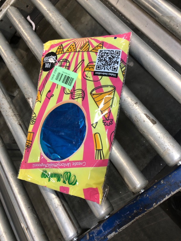 Photo 1 of [52 PCS] 16" Foil Blue Letter Balloons 2 Sets of A-Z, Mylar Aluminum Hanging Alphabet for Graduation New Year eve Birthday Party Decorations