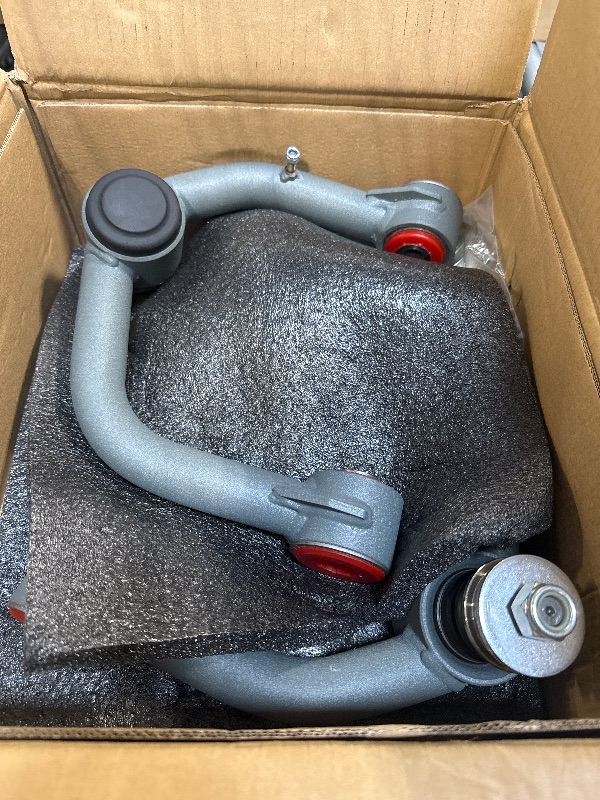 Photo 1 of *** SIMILAR IMAGE UNKNOWN BRAND OR YEAR***Front Upper Control Arms for Toyota Tundra 2000-2006, Toyota Sequoia 2001-2007, 2-4" Lift Tubular Suspension Control Arm, Replacement OEM Factory Suspension Control Arms, Wrinkle Gray