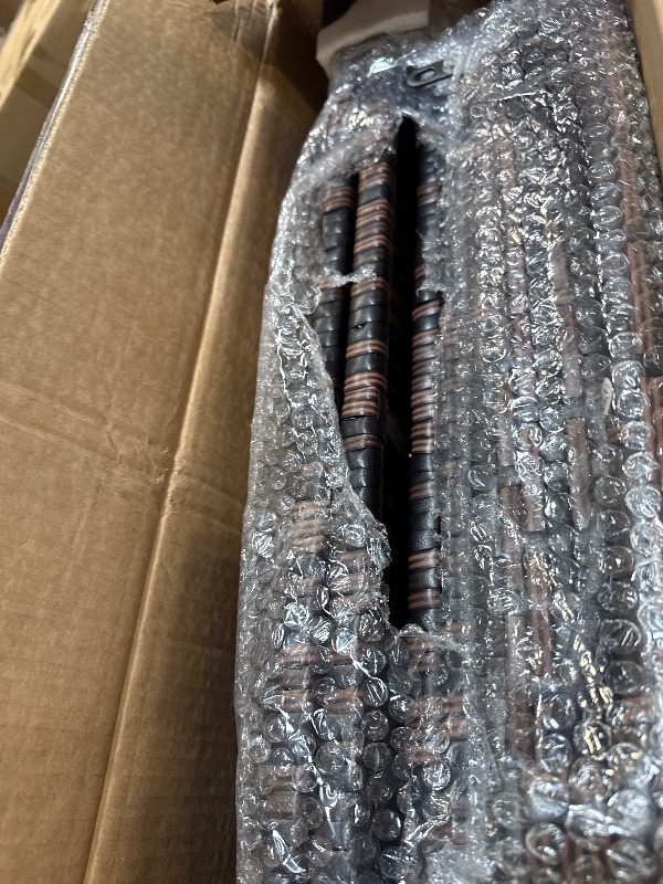 Photo 1 of *** SIMILAR IMAGE UNKNOWN SIZE OR MODEL***Rattan End Table Side Table, Glass Rattan Coffee Table for Outdoor Backyard Lawn Balcony Pool Square Tempered Glass Top Wicker Rattan End Table Furniture with Storage (Brown5