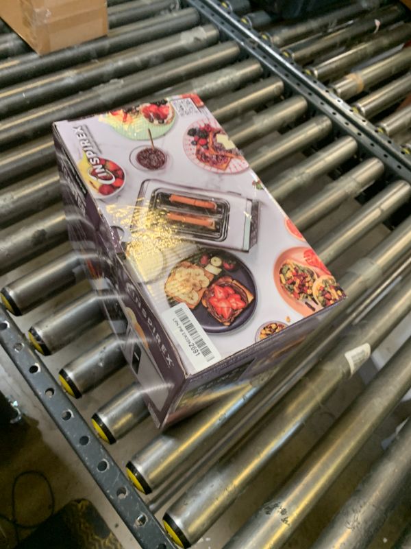 Photo 1 of Inspirex Touch Screen Toaster - 2 Slice Extra-Wide Slots - 5 Bread Type and 6 Browning Levels - Defrost, Reheat, Favorite, Single Slot Settings - Stainless Steel