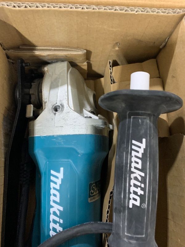 Photo 1 of Makita GA4595 4-1/2" SJS™II High-Power Angle Grinder, Paddle Switch