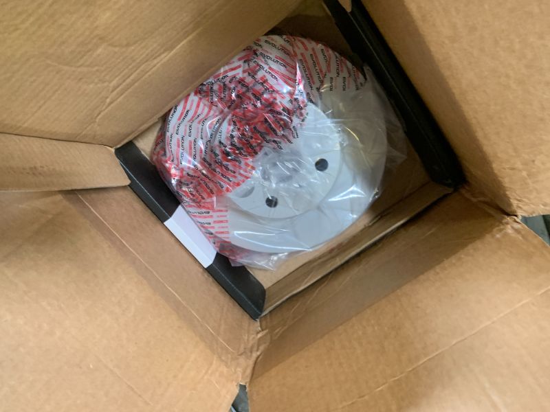 Photo 1 of Power Stop JBR1388EVC Front Evolution Geomet Coated Brake Rotor For Scion iQ 2013, Toyota Prius C 2012-2019, Toyota Yaris 2007-2018 [Model Specific]