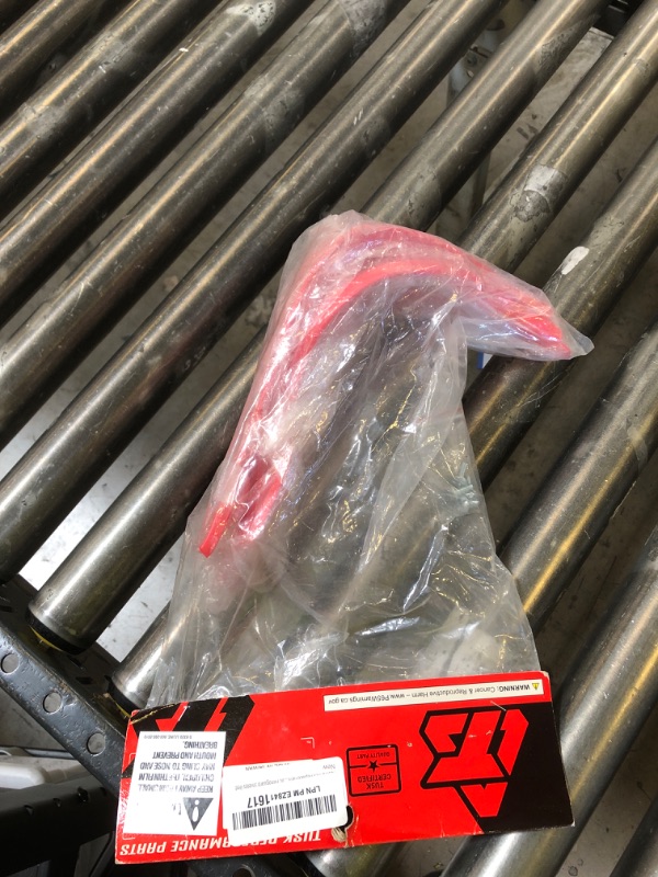 Photo 1 of TUSK D-Flex Replacement Plastic Handguard Shields Red